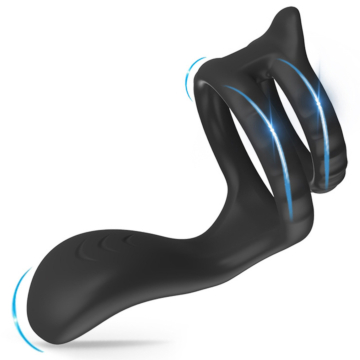 Double vibrating Cock Ring 10 modes – Intense Stimulation