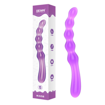 Πρωκτική Σφήνα 23cm - Kinksters Jelly Stimulation Anal Plug Purple