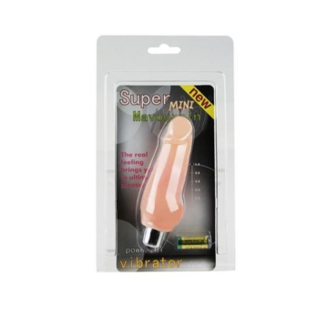 Baile Mini Vibrating Penis Flesh