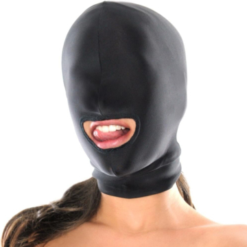 Fetish Fantasy Spandex Open Mouth Hood