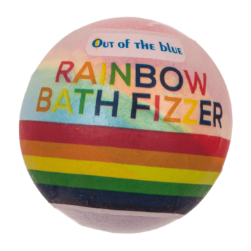 Fizzy bath bomb, Rainbow,, Pride,
