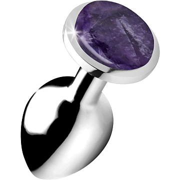 Gemstones Amethyst Gem Medium Anal Plug
