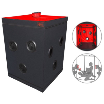 Καμπίνα Glory Hole BDSM 140cm - Glory Hole Bdsm Cabine Red