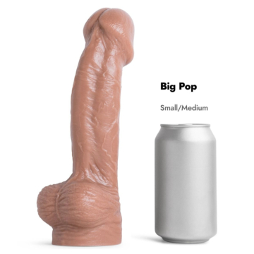 Ρεαλιστικό Dildo με Σφαιρίδια 24cm - Mr. Hankeys Toys Big Pop S/M Skin