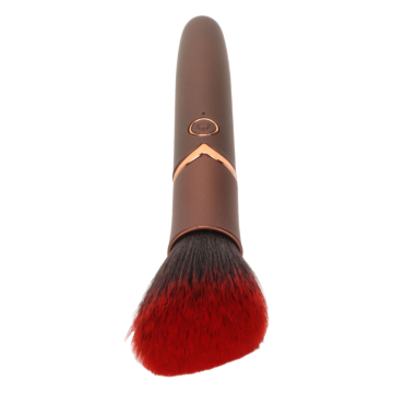 Διακριτικός Δονητής 16.5cm - Hidden Vibrator Makeup Brush Caramel
