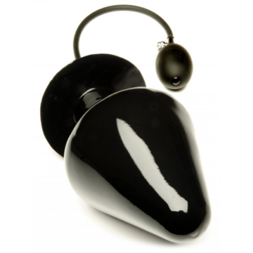 Φουσκωτό Anal Plug 21x13cm - Inflatable Plug XXL Giant Black