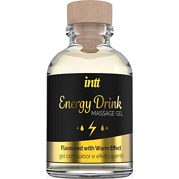 intt Massage Gel Flavoured with Warm Effect Energy Drink 30ml
