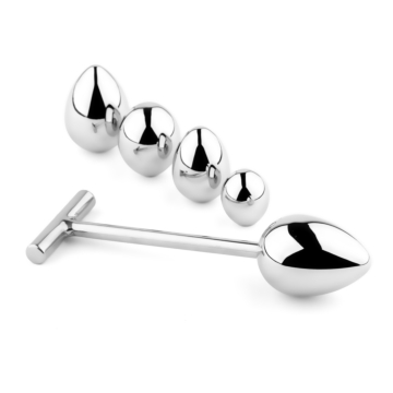 Μεταλλικό Anal Plug - Jewellery Metal Anal Plug No. 3