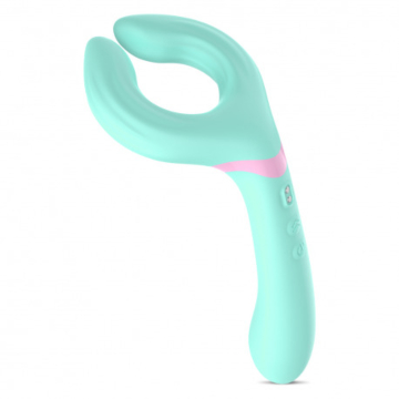 Πολυλειτουργικός Δονητής 20cm - Diversual Kay Aqua Turquoise