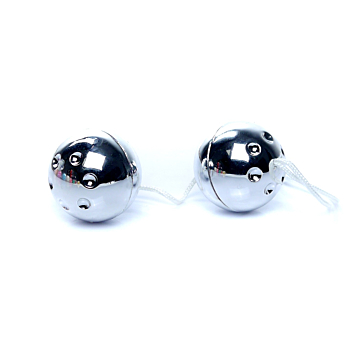 Μπάλες Kegel 21cm - Kulki-Duo-Balls Silver