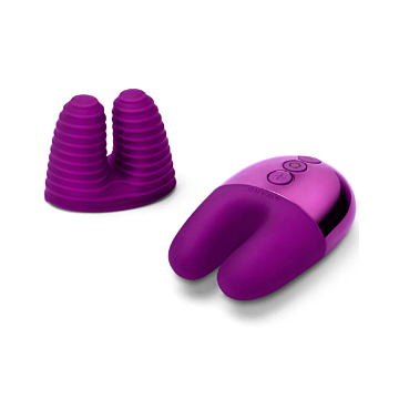Κλειτοριδικός Δονητής 8.4cm - Le Wand Double Vibe Purple