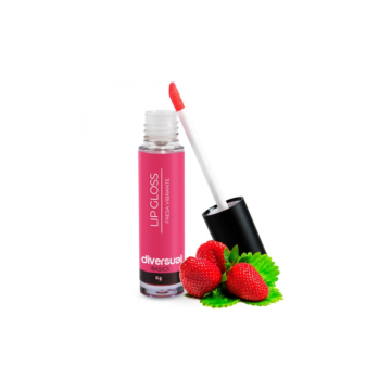 Διεγερτικό Lip Gloss 6ml - Diversual Vibrant Strawberry