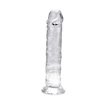 Dildo με Βεντούζα 20cm - Loving Joy 7.5 Inch Suction Cup Clear