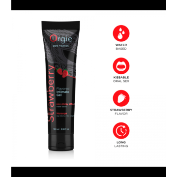 Orgie's Strawberry Lube Tube