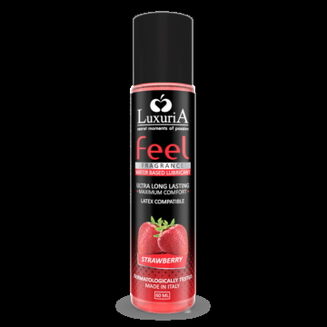 Luxuria Feel Long Lasting Water Based Lube Strawberry 60 ml