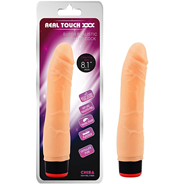 Ρεαλιστικός Δονητής 20.5cm - Real Touch XXX 8.1'' Vibe Cock Skin