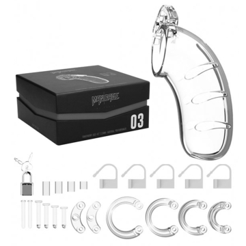 Transparent ManCage 03 Chastity Cage