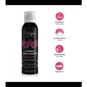 Κρέμα Μασάζ 150ml - Orgie Acqua Croccante Passion Fruit