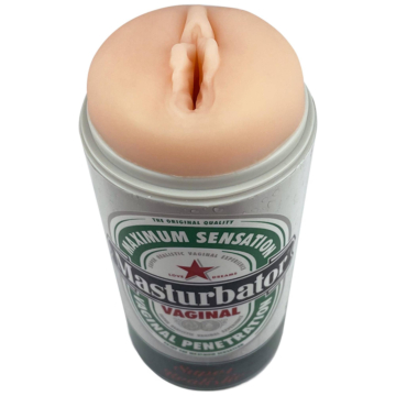Αυνανιστήρι Κόλπου 18cm - Beer Masturbator Vagina II Skin