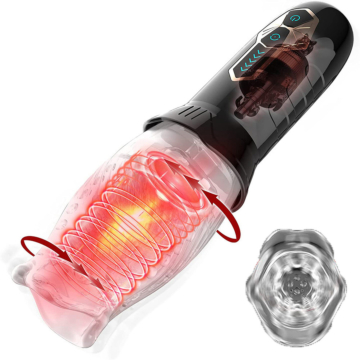 Maturturbator Rotation Oral Sex Cup 5-Frequncy Rotation 10 Speeds Vibration