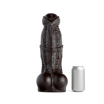 Ρεαλιστικό Dildo 37.6cm - Mr. Hankey's Toys Minotaur Dark Skin 3XL
