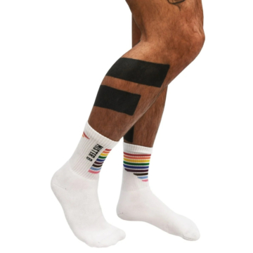 Κάλτσες Pride - Mister B Pride Crew Socks White 42-46