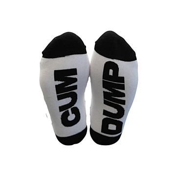 Mister B Sport Socks Cum Dump - White/Black 42-46