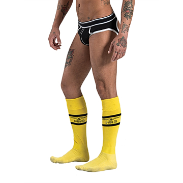 Κάλτσες Ποδοσφαίρου με Τσέπη - Mister B URBAN Football Socks Yellow 42-46