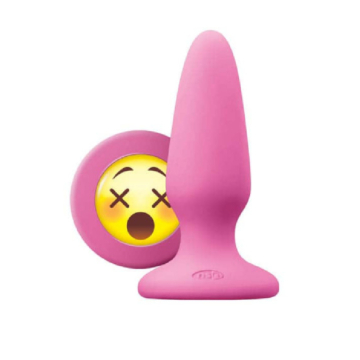 NS Novelties Silicone Pink Butt Plug.