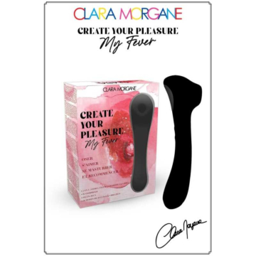 Δονητής Κλειτορίδας με Αναρρόφηση 20cm - Clara Morgane My Fever Black