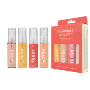 Γευστικά Λιπαντικά Νερού Σετ 4x30ml - Loving Joy Flavoured Lubricant Set
