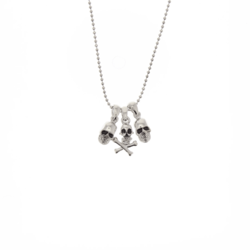 Silver Skull Necklace Collection