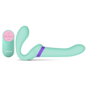 Στραπόν Χωρίς Ζώνη 25cm - Diversual Ness Strapless Strapon Apple Green