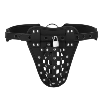 leather chastity jick
