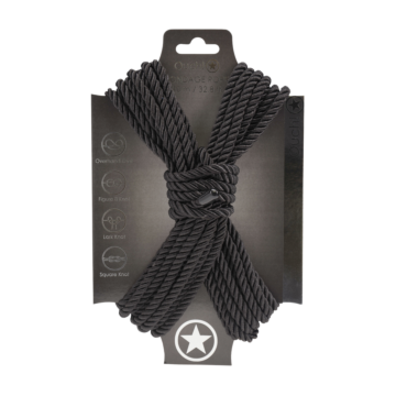 Polyester Bondage Rope 10 m - Black