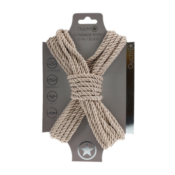 Polyester Bondage Rope 10 m - Gold