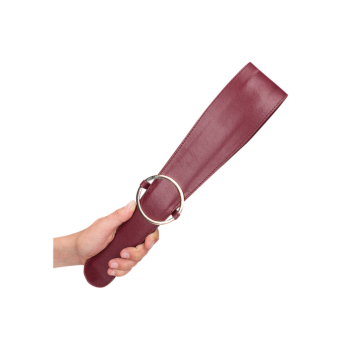 Ouch Halo - Belt Flogger - Burgundy