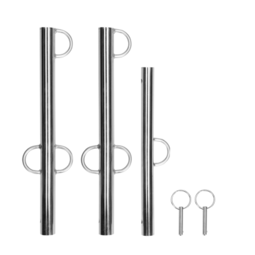 Ouch Spreader Bar with Multiple Hooks - Silver