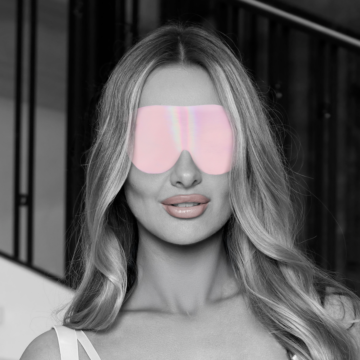 Μάσκα Ματιών - Ouch Paris Collection Blindfold Pink
