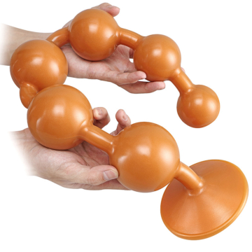 Πρωκτικές Χάντρες 62cm - Kinksters Overlength Liquid Silicone XL Gold