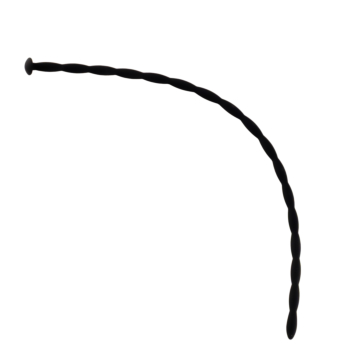 Ουρηθρικός Διαστολέας 30cm - Penis Sound 0.6cm Black
