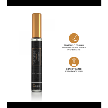Άρωμα Φερομόνης 10ml - Sensfeel For Man Travel Size Orgie