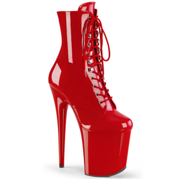 Pleaser Ankle Boot Flamingo-1020 Red 25.2cm-43