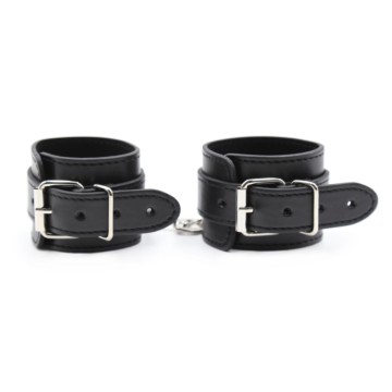 Χειροπέδες Bondage - Pleasure Cuffs Black Μαύρες