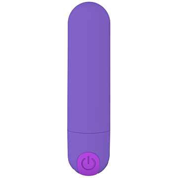 Power Bullet USB 10 functions Glossy Matte Purple