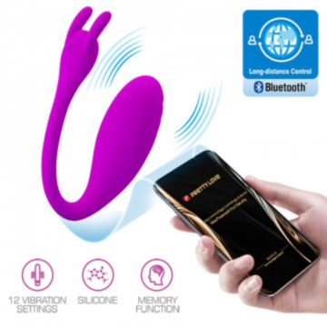 Pretty Love Catalina Remote Stimulator Purple