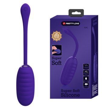 Pretty Love Kirk Vibrating Egg Purple