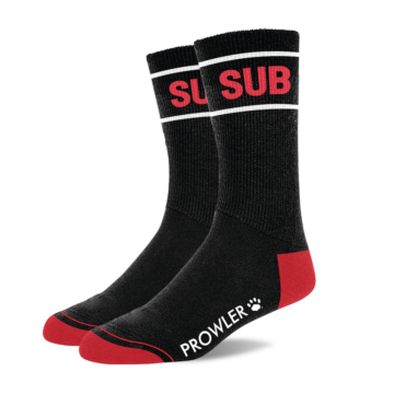Prowler Red Sub Socks - Black/Red