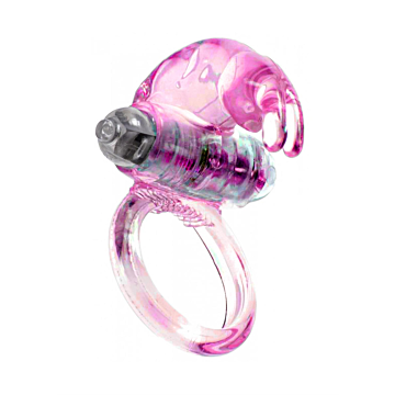 Rabbit Vibrating Cock Ring Pink