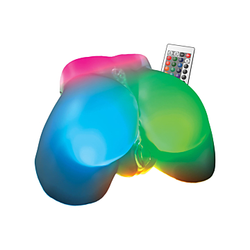 Αυνανιστήρας 17,8cm - Go-Go Booty LED Mega Masturbator Frosted